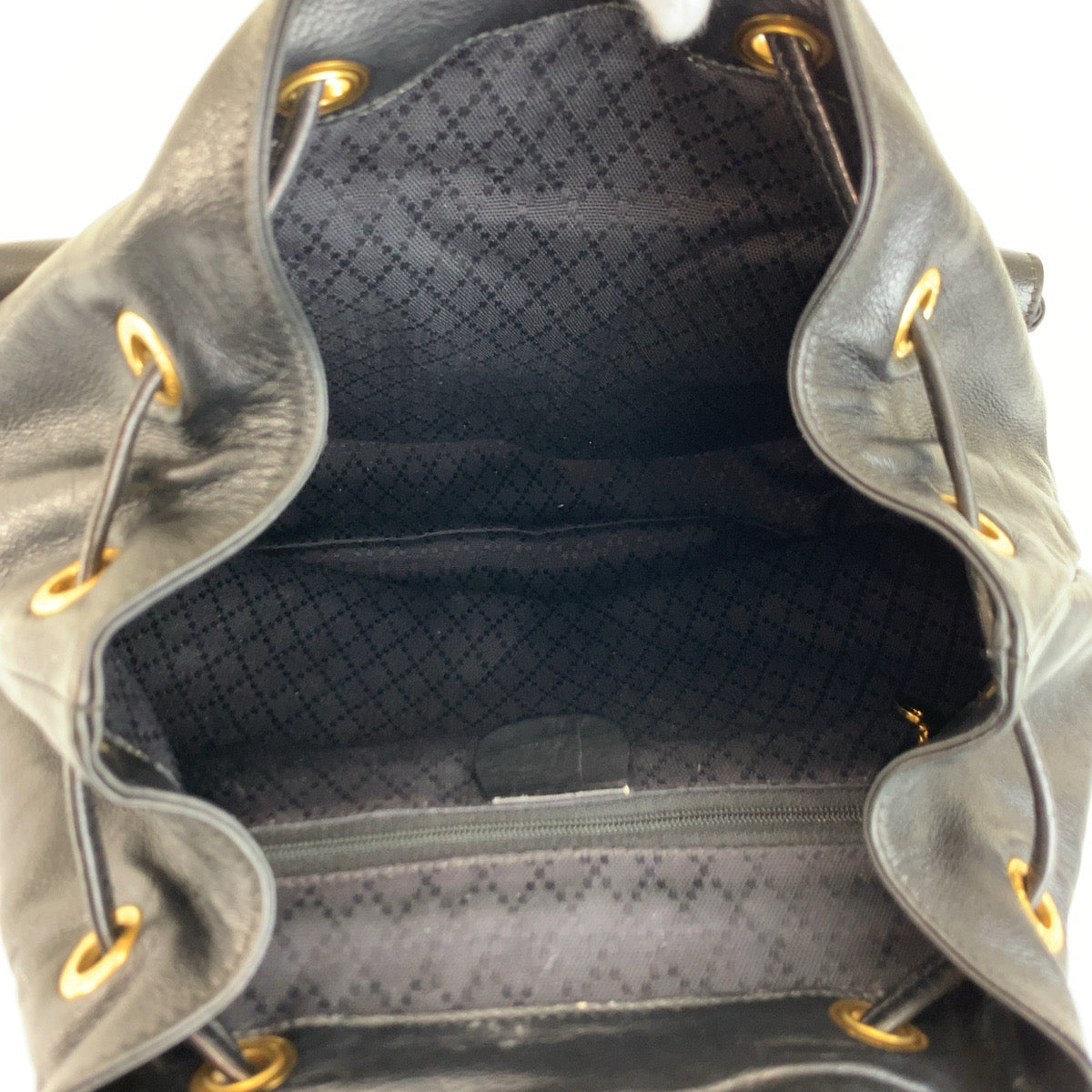 26151
GUCCI グッチ バンブー ブラック 黒 ゴールド金具 レザー 003 2058 0016 リュックサック バックパック レディース ABP44
