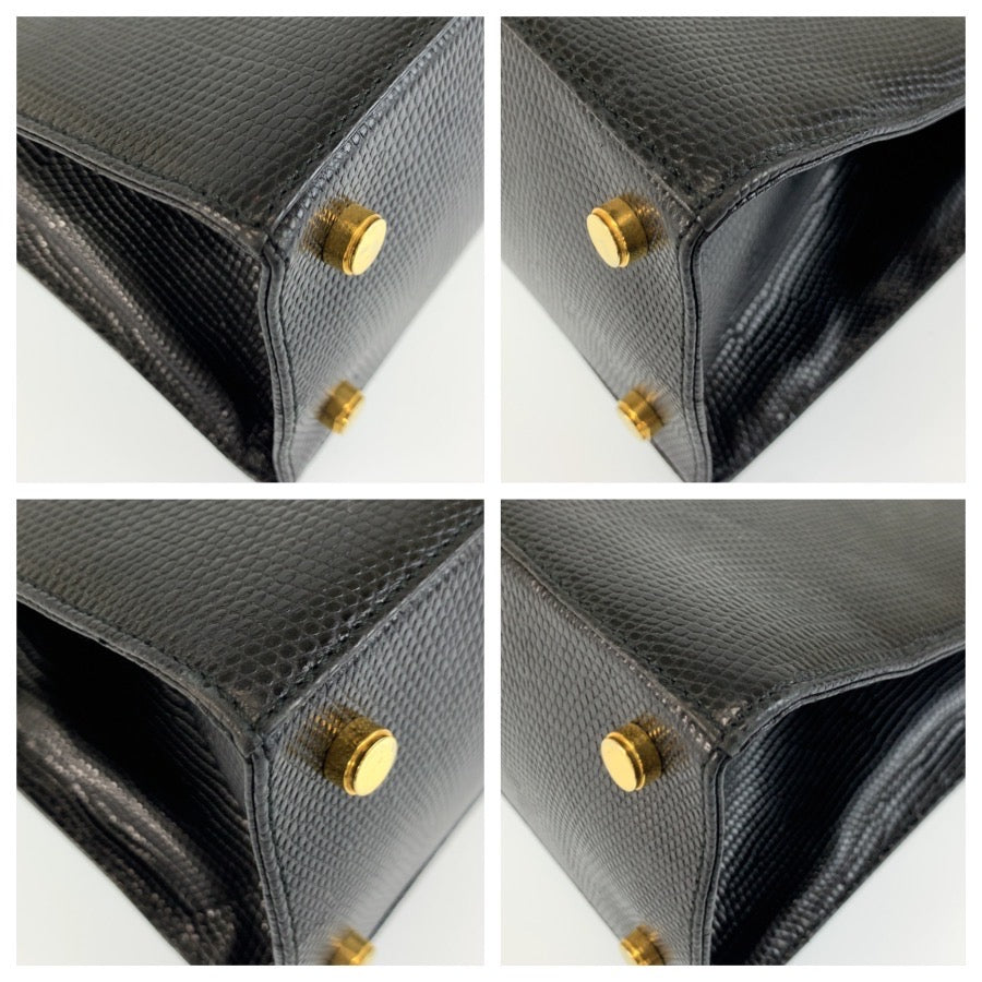 26154
Salvatore Ferragamo サルヴァトーレフェラガモ ヴァラリボン ブラック 黒 ゴールド金具 レザー AQ-214178 ハンドバッグ ショルダーバッグ 2way レディース ABP35