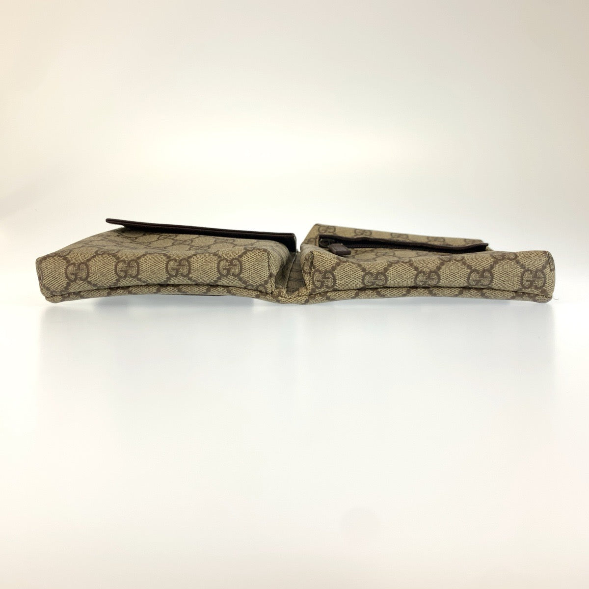 26165
GUCCI グッチ ブラウン ベージュ GGスプリームキャンバス / レザー 28566 ボディバッグ ウエストポーチ メンズ ABP44