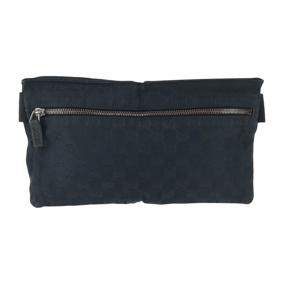 26169
GUCCI グッチ ブラック 黒 シルバー金具 GGキャンバス / レザー 28566 ボディバッグ ウエストポーチ レディース ABP36