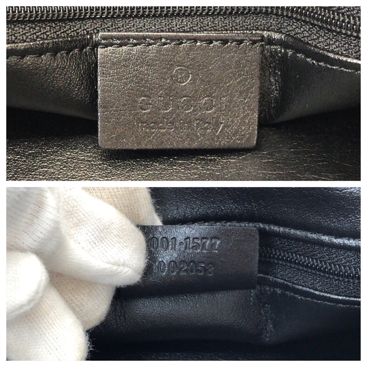 26174
GUCCI グッチ バンブー ホーボー 2way ブラック 黒 ゴールド金具 レザー 001 1577 ハンドバッグ ショルダーバッグ レディース ABP37