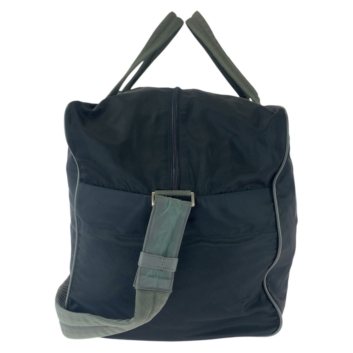 26178
PRADA SPORTS プラダスポーツ ブラック 黒 シルバー金具 ナイロン ボストンバッグ ショルダーバッグ メンズ ABP49