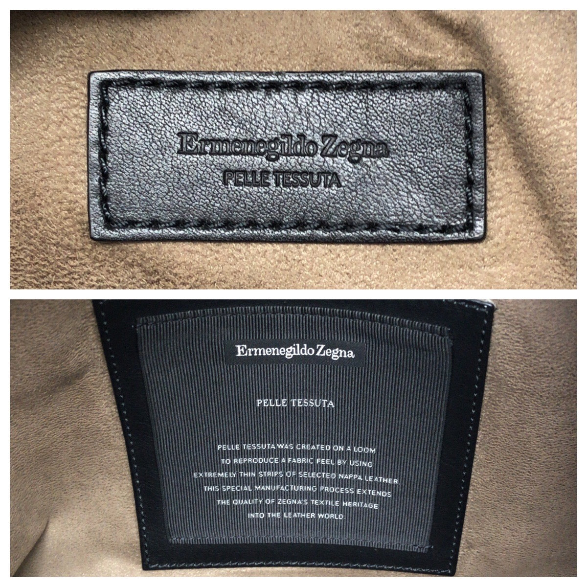 26181
Ermenegildo Zegna エルメネジルド ゼニア ペッレテスータ ブラック 黒 ガンメタ金具 レザー ビジネスバッグ ブリーフケース メンズ AB14