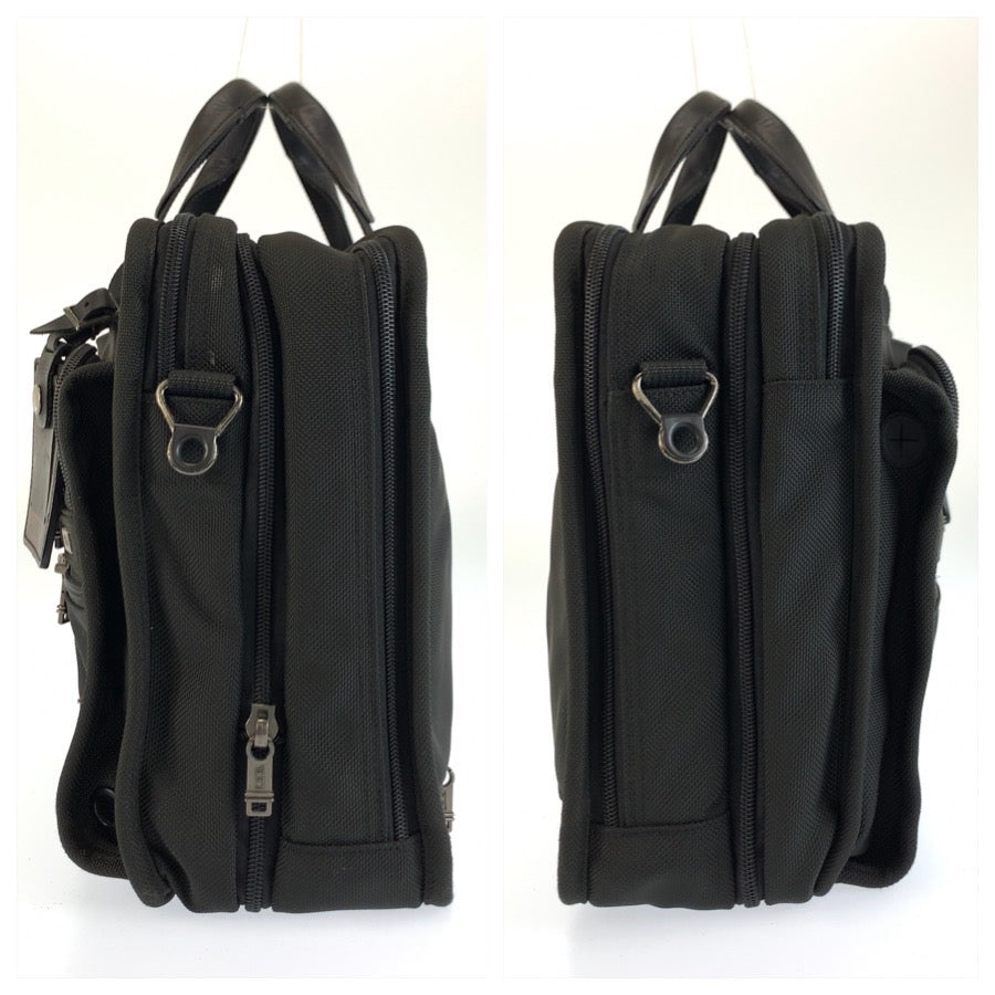 26190
TUMI トゥミ エクスパンダブル ブラック 黒 ナイロン ビジネスバッグ ブリーフケース メンズ AB15