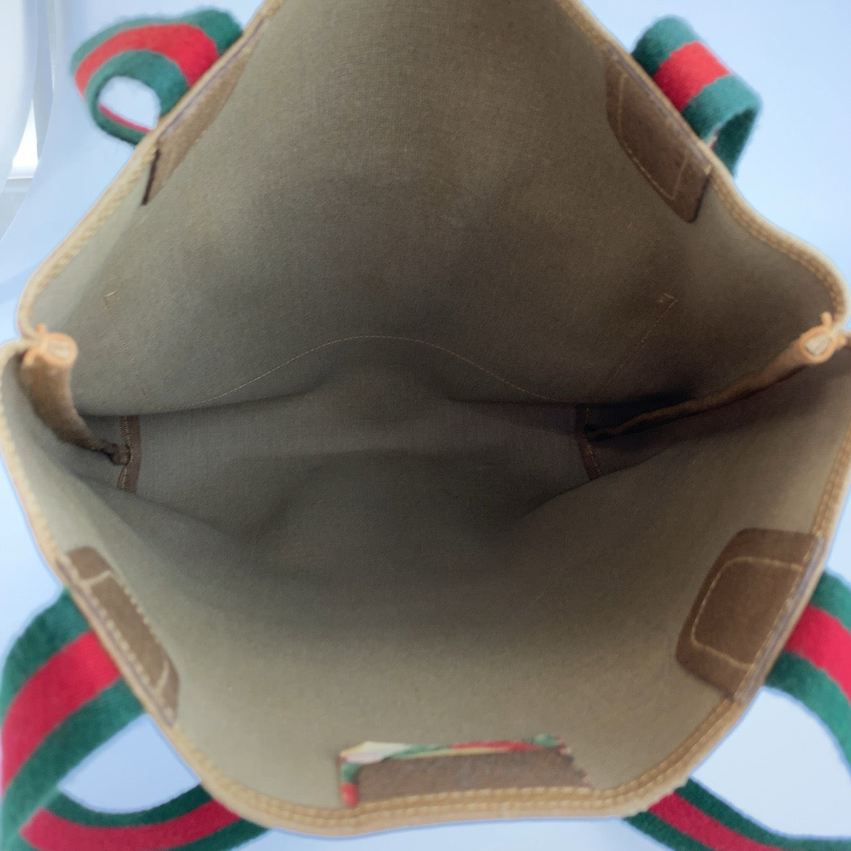 26193
GUCCI グッチ ヴィンテージ シェリーライン ベージュ GGスプリームキャンバス 40 02 003 トートバッグ ショルダーバッグ レディース ABP28