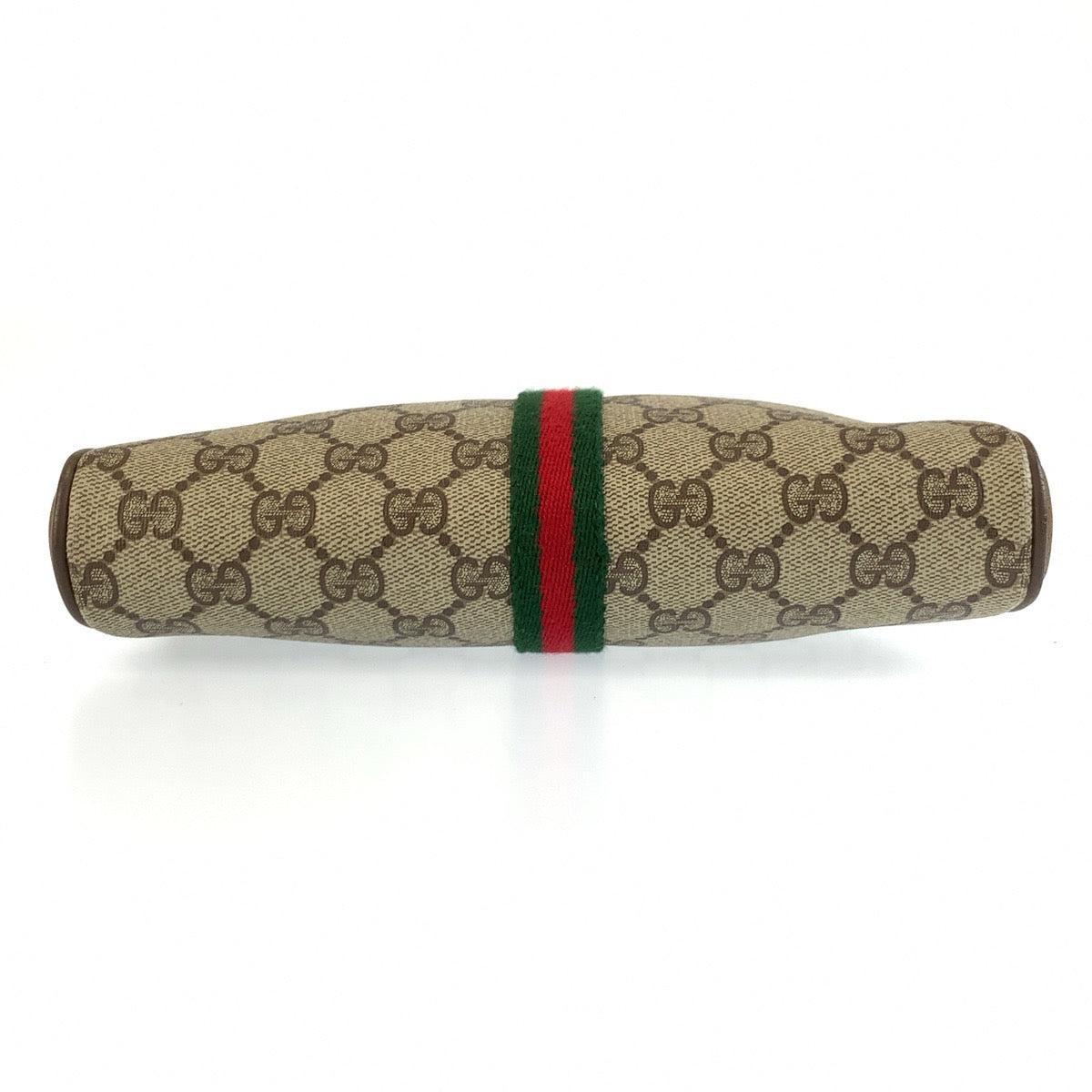 26196
GUCCI グッチ ヴィンテージ シェリーライン ベージュ ゴールド金具 GGスプリームキャンバス / レザー 116 02 055 ショルダーバッグ ポシェット レディース AB37