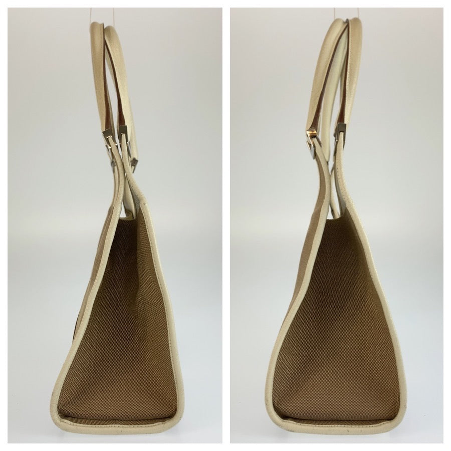 26198
GUCCI グッチ ジャッキー ベージュ アイボリー キャンバス / レザー 002 1067 ハンドバッグ トートバッグ レディース ABP45