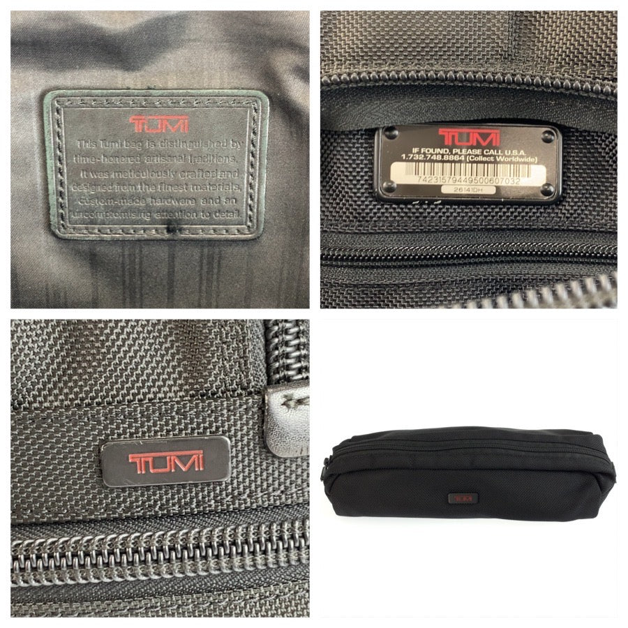 26204
TUMI トゥミ エクスパンダブル ブラック 黒 ナイロン 26141DH ビジネスバッグ ブリーフケース メンズ ABP21