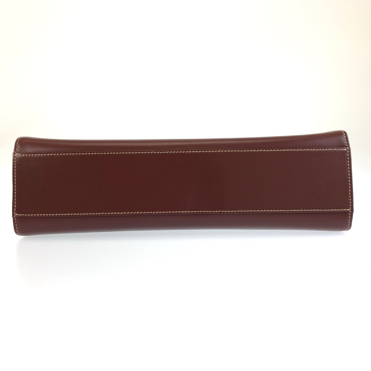 26207
CARTIER カルティエ ヴィンテージ マストライン ボルドー ゴールド金具 レザー ハンドバッグ レディース A44