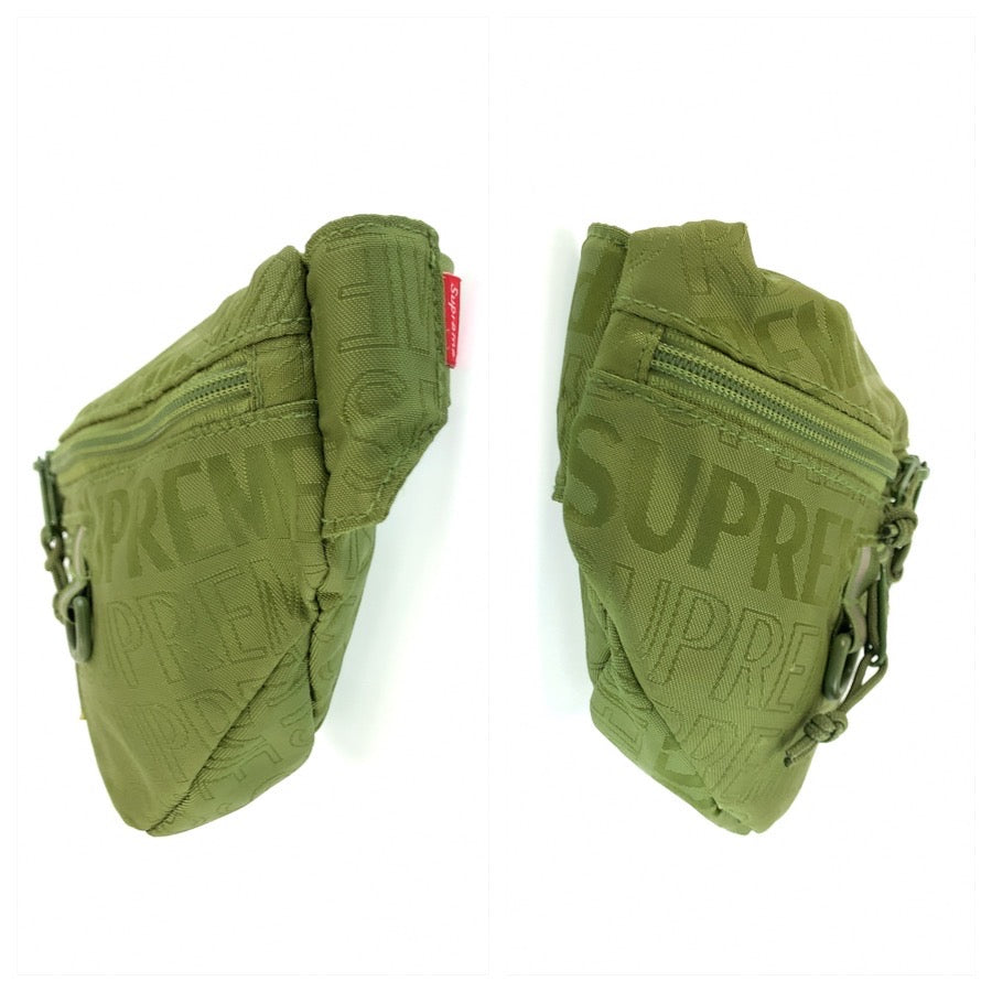 26208
Supreme シュプリーム グリーン ナイロン ボディバッグ ウエストポーチ バムバッグ メンズ A14