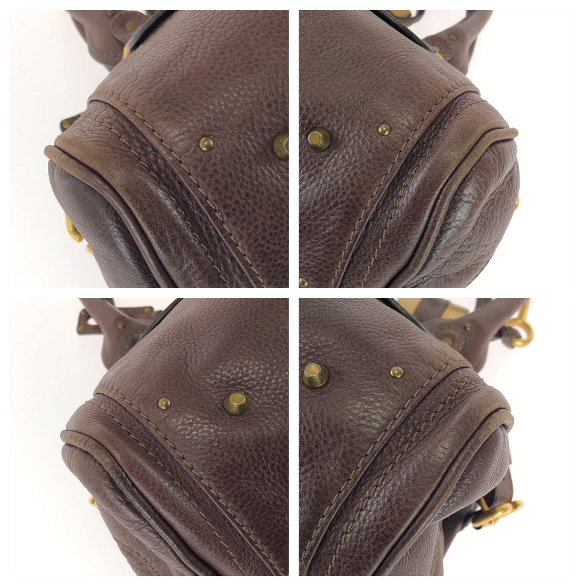 26210
Chloe クロエ ヴィンテージ パディントン ブラウン ゴールド金具 レザー ハンドバッグ ショルダーバッグ ミニボストンバッグ レディース ABP82