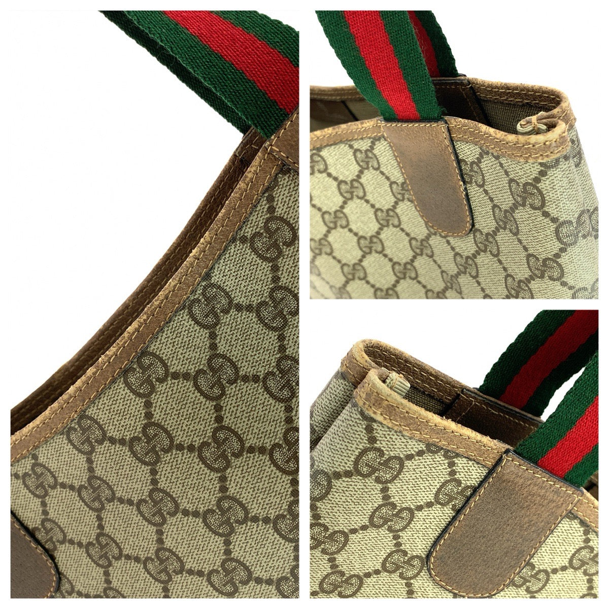 26220
GUCCI グッチ オールドグッチ シェリーライン ベージュ ブラウン GGスプリームキャンバス 39 02 003 トートバッグ ショルダーバッグ レディース ABP28