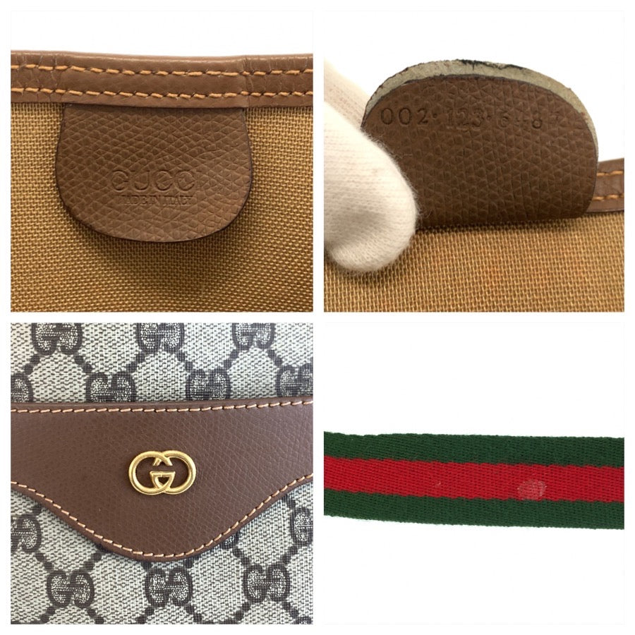 26226
GUCCI グッチ ヴィンテージ シェリーライン ベージュ GGスプリームキャンバス 002 123 6487 トートバッグ ショルダーバッグ レディース ABP30