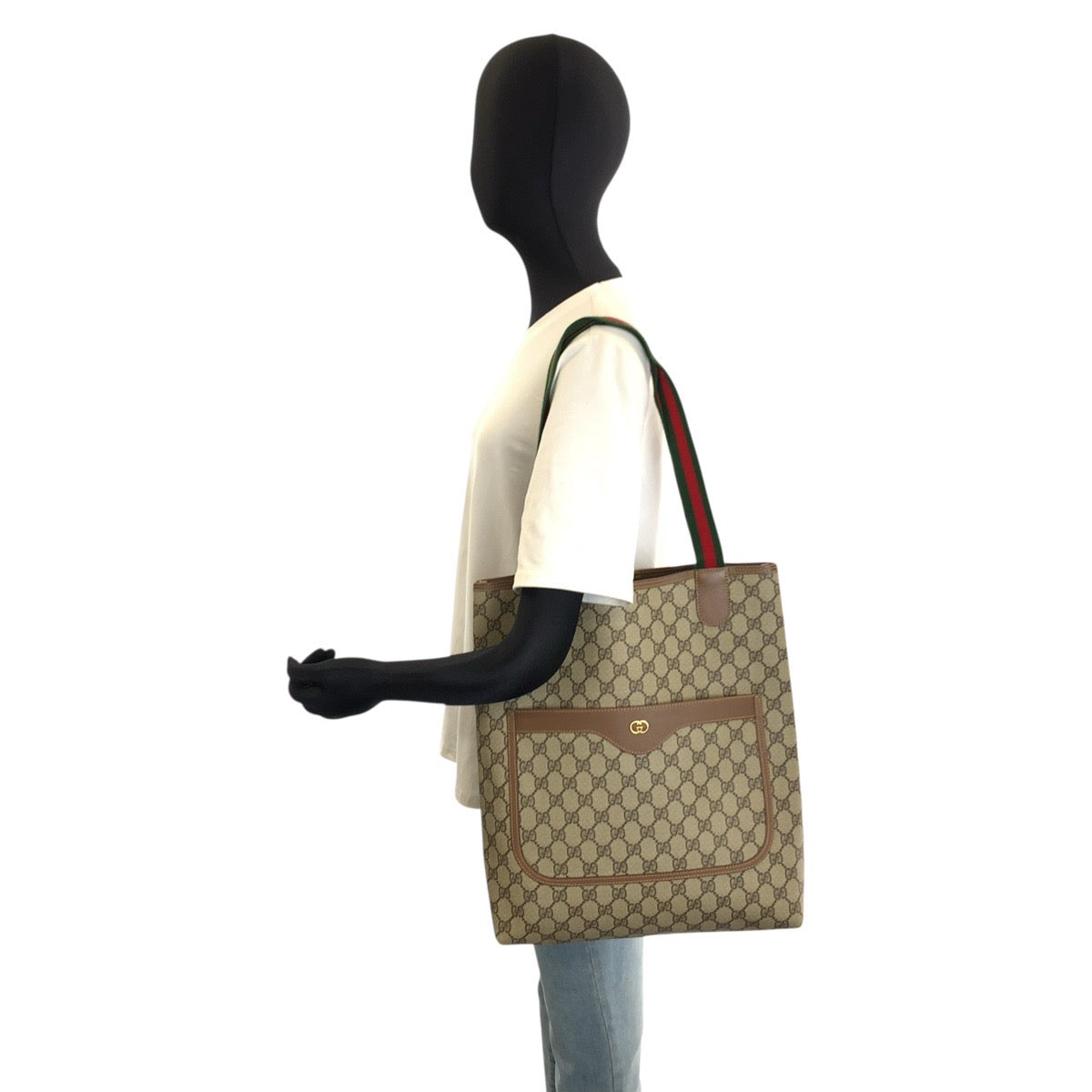 26226
GUCCI グッチ ヴィンテージ シェリーライン ベージュ GGスプリームキャンバス 002 123 6487 トートバッグ ショルダーバッグ レディース ABP30