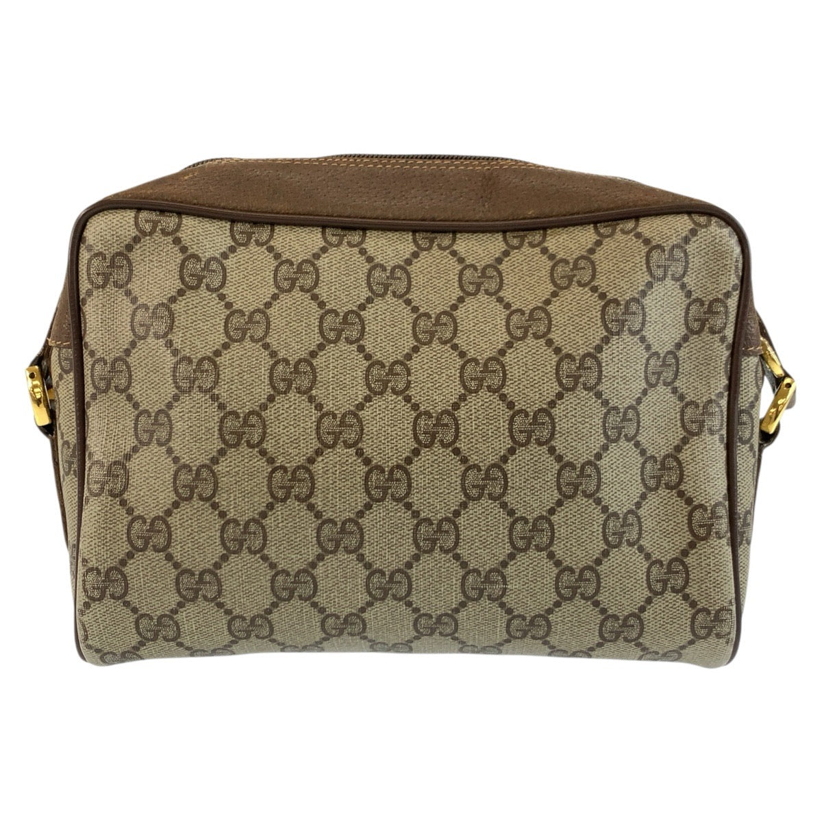 26235
GUCCI グッチ ヴィンテージ シェリーライン ブラウン ベージュ ゴールド金具 GGスプリームキャンバス / レザー 119 02 087 ショルダーバッグ ポシェット レディース AB35