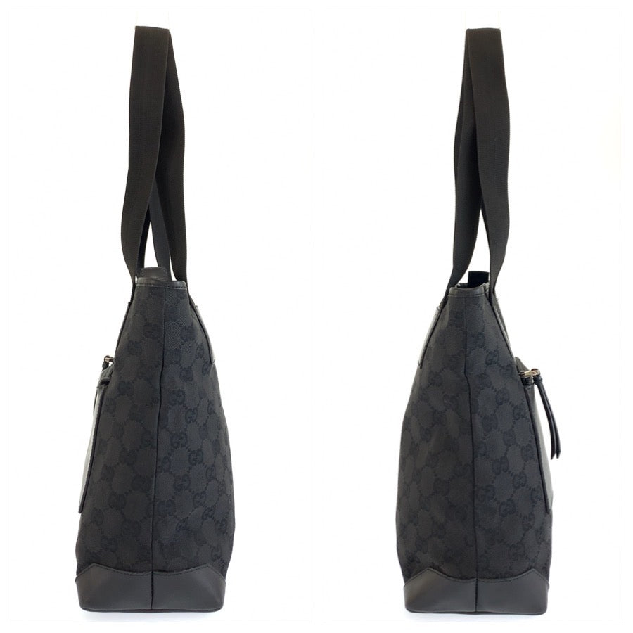 26236
GUCCI グッチ ブラック 黒 GGキャンバス / レザー 28893 トートバッグ ショルダーバッグ レディース ABP35
