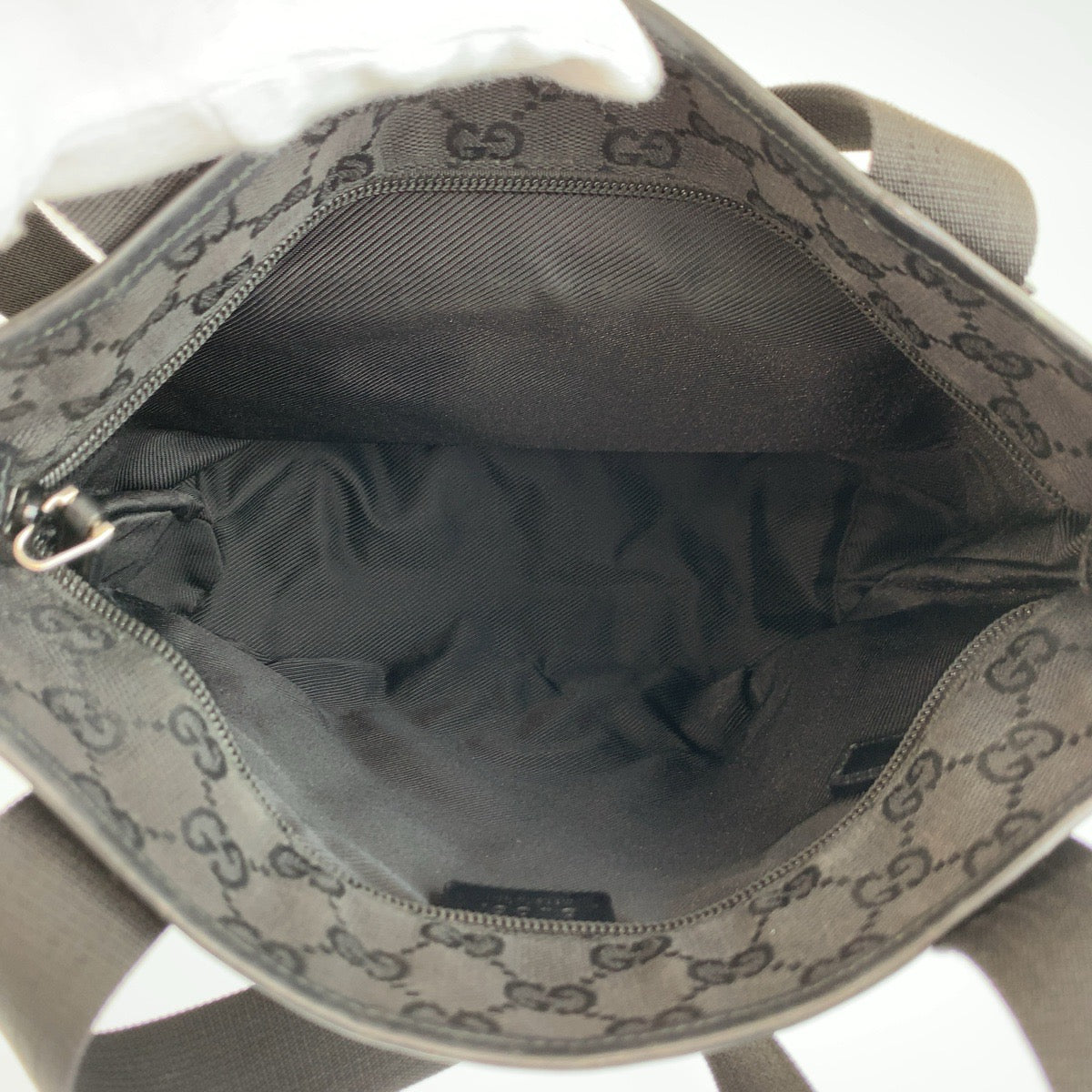 26236
GUCCI グッチ ブラック 黒 GGキャンバス / レザー 28893 トートバッグ ショルダーバッグ レディース ABP35