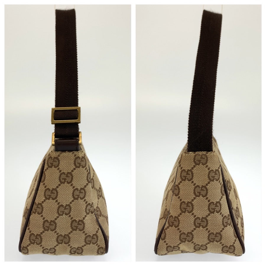 26238
GUCCI グッチ ブラウン ベージュ GGキャンバス 106644 ハンドバッグ アクセサリーポーチ レディース AB35