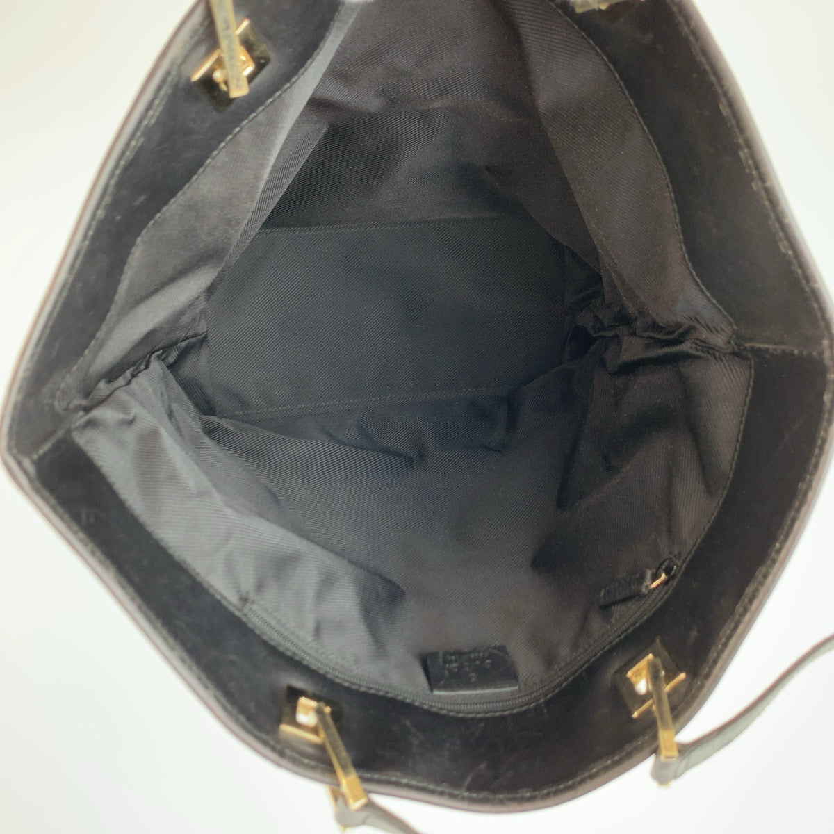 26241
GUCCI グッチ ブラック 黒 ベージュ ゴールド金具 GGキャンバス / レザー 002 1098 トートバッグ ショルダーバッグ レディース A42