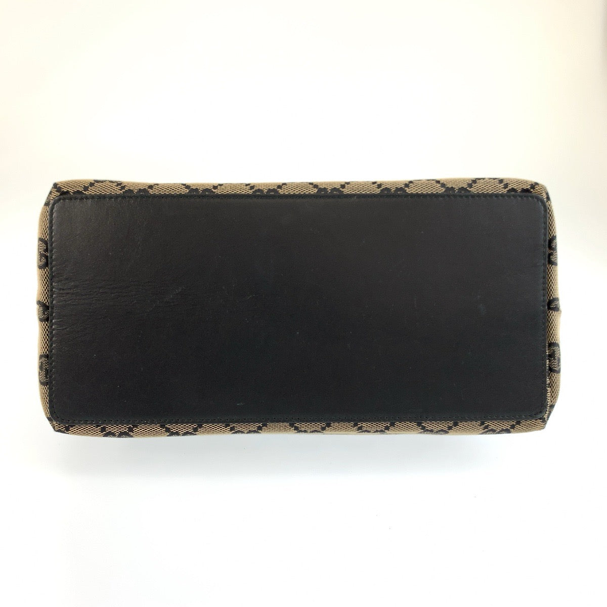 26241
GUCCI グッチ ブラック 黒 ベージュ ゴールド金具 GGキャンバス / レザー 002 1098 トートバッグ ショルダーバッグ レディース A42