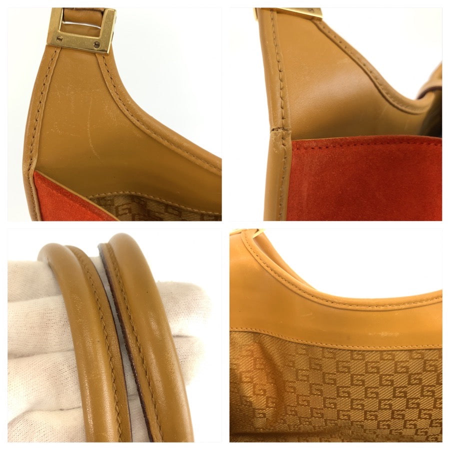 26242
GUCCI グッチ ジャッキー オレンジ ゴールド金具 スウェード / レザー 002 1068 ハンドバッグ トートバッグ レディース ABP42