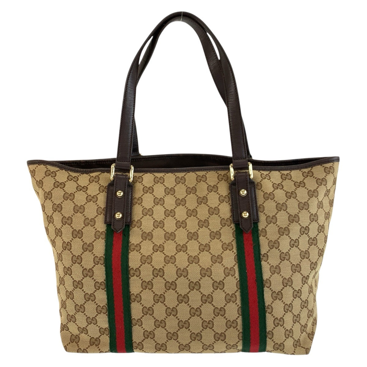 26246
GUCCI グッチ シェリーライン ベージュ ブラウン ゴールド金具 GGキャンバス / レザー 139260 トートバッグ ショルダーバッグ レディース ABP42