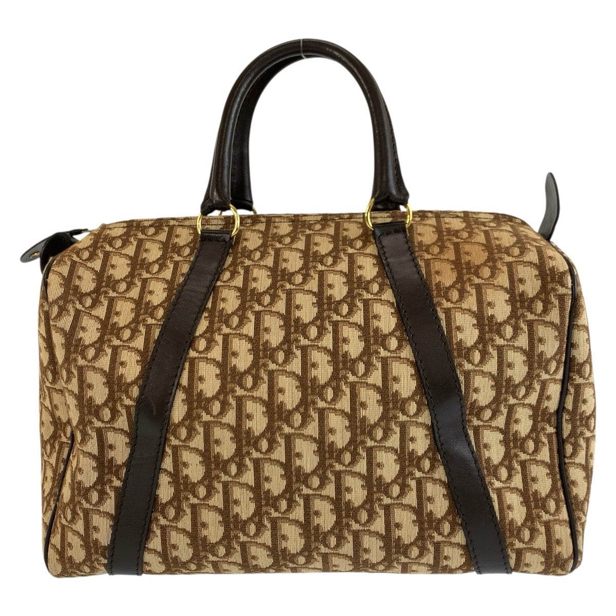 26247
Christian Dior クリスチャンディオール ヴィンテージ トロッター ブラウン ゴールド金具 キャンバス ハンドバッグ ボストンバッグ レディース A56