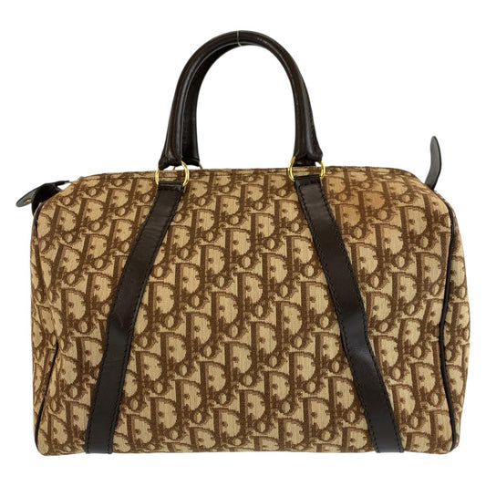 26247
Christian Dior クリスチャンディオール ヴィンテージ トロッター ブラウン ゴールド金具 キャンバス ハンドバッグ ボストンバッグ レディース A56