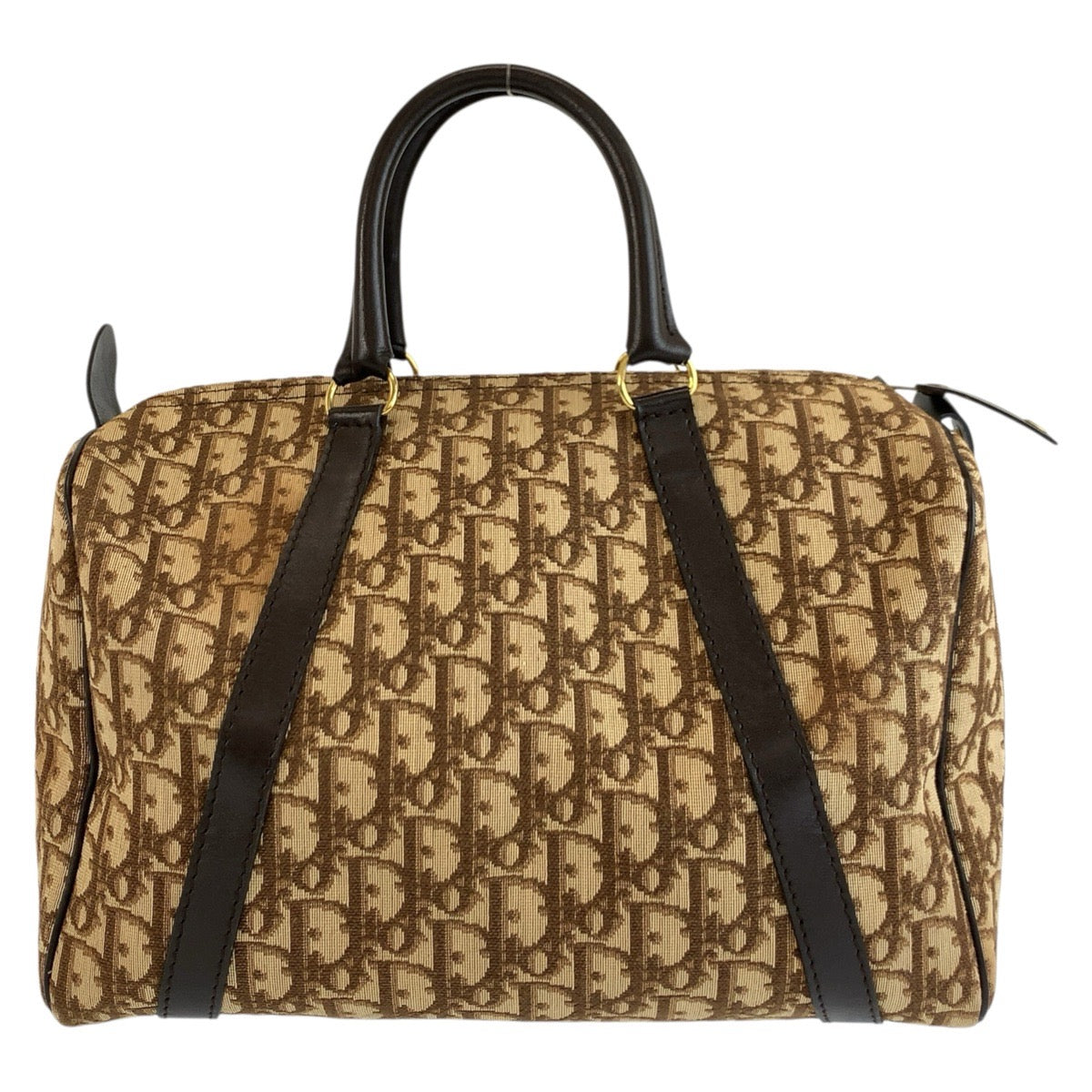 26247
Christian Dior クリスチャンディオール ヴィンテージ トロッター ブラウン ゴールド金具 キャンバス ハンドバッグ ボストンバッグ レディース A56