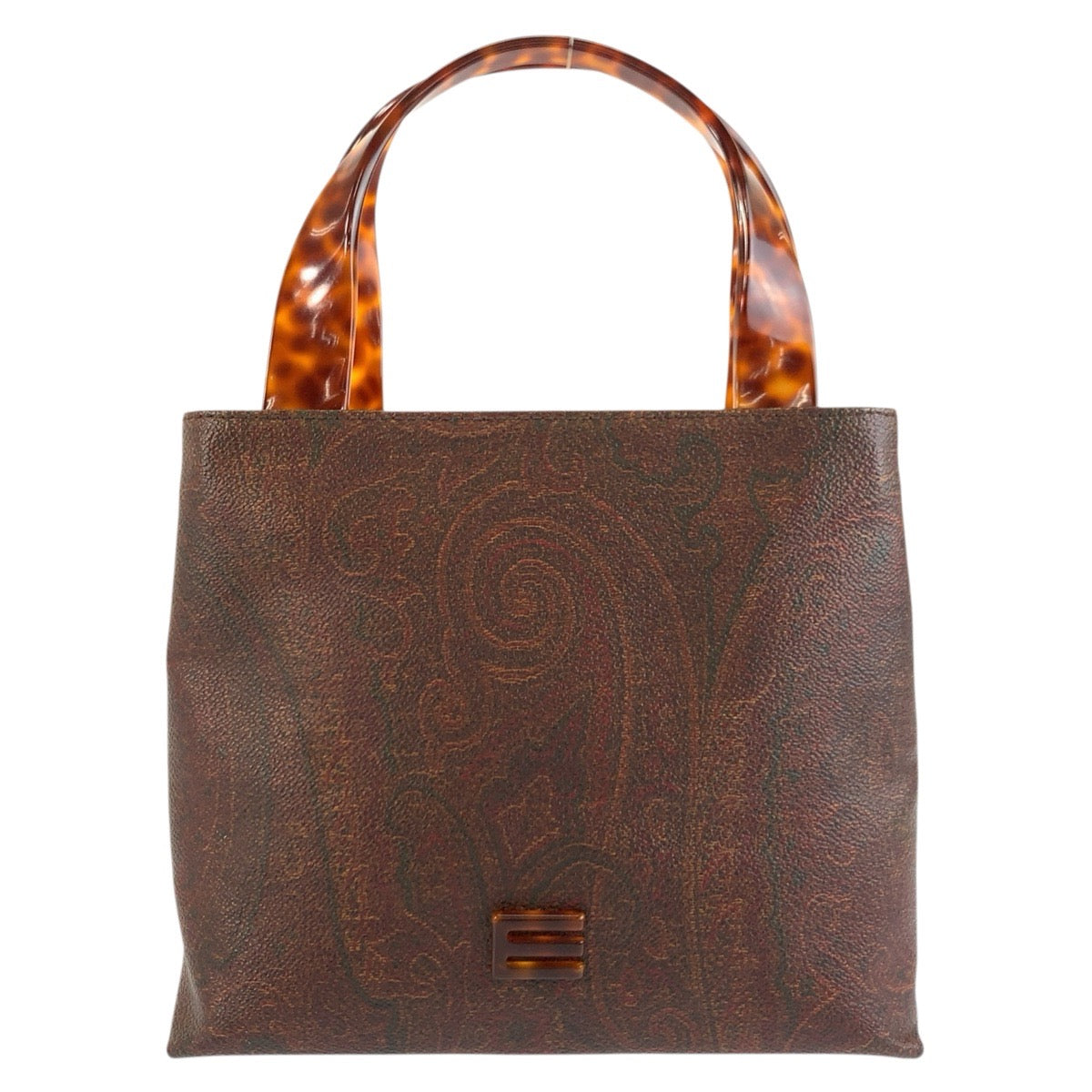 26248
ETRO エトロ ペイズリー柄 ワインレッド PVC N 1106801 ハンドバッグ トートバッグ レディース A23