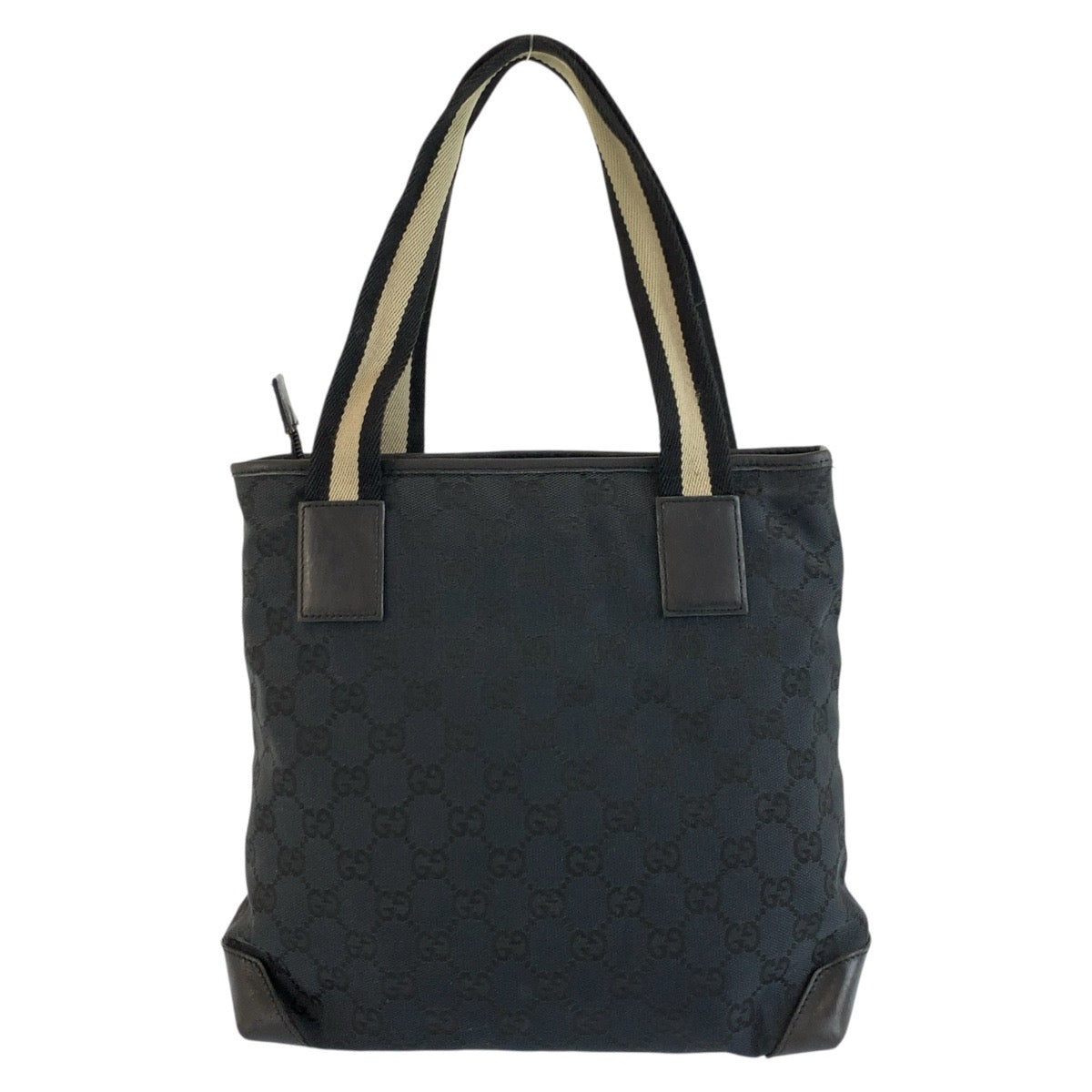 26250
GUCCI グッチ シェリーライン ブラック 黒 GGキャンバス / レザー 019 0402 トートバッグ ハンドバッグ レディース AB28