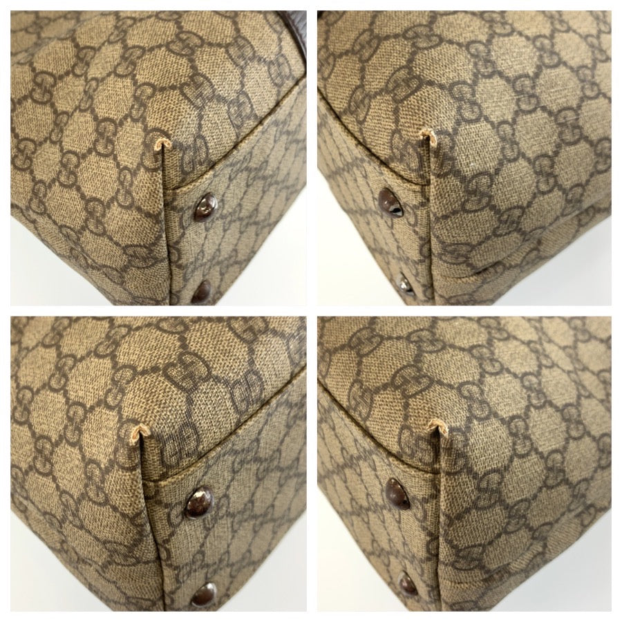 26262
GUCCI グッチ ブラウン シルバー金具 GGスプリームキャンバス 114595 トートバッグ ショルダーバッグ レディース AB35