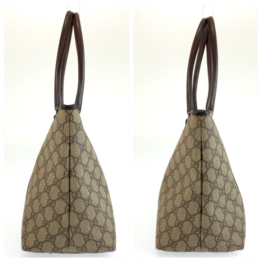 26262
GUCCI グッチ ブラウン シルバー金具 GGスプリームキャンバス 114595 トートバッグ ショルダーバッグ レディース AB35