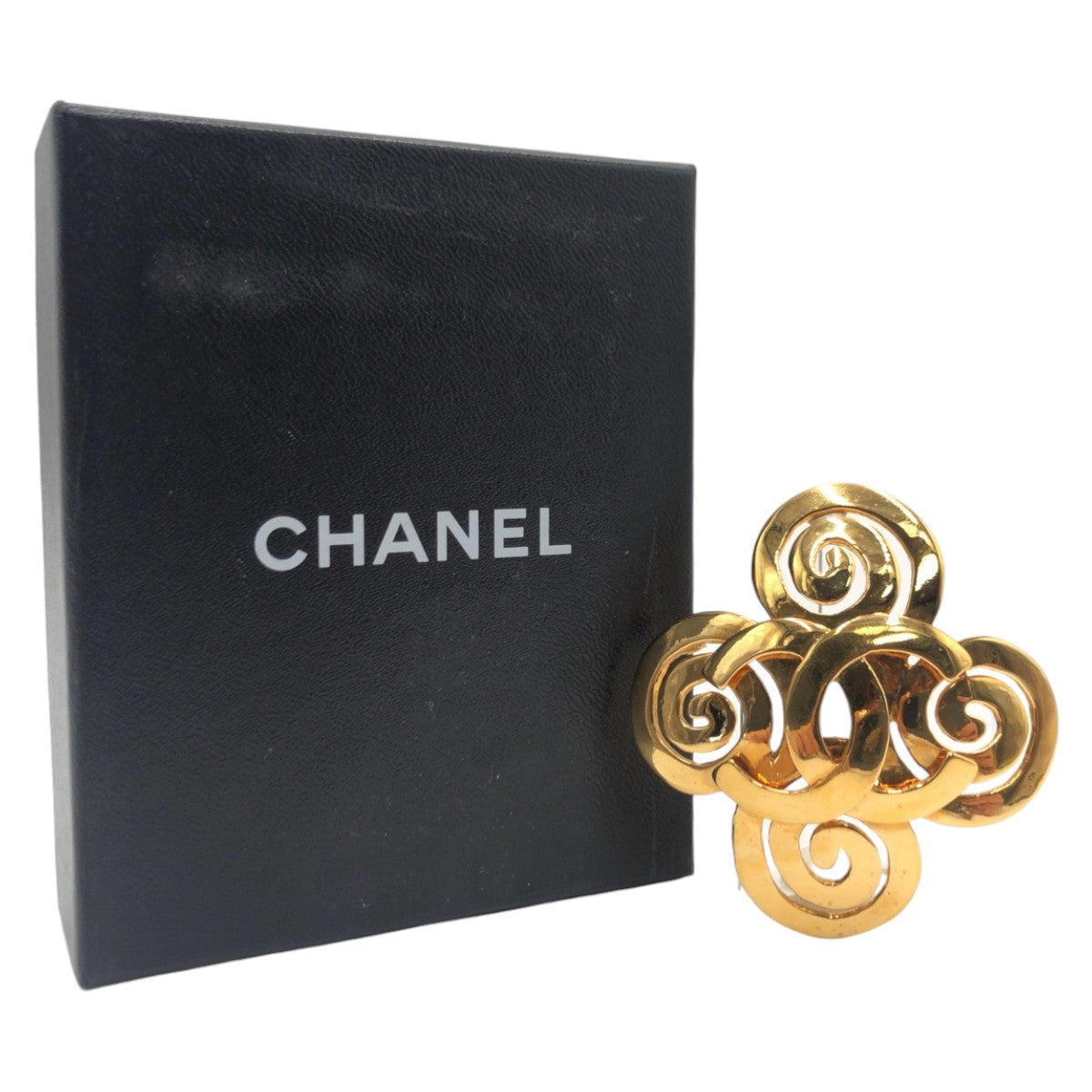26271
CHANEL シャネル ヴィンテージ ココマーク ゴールド メタル ブローチ レディース SA66200