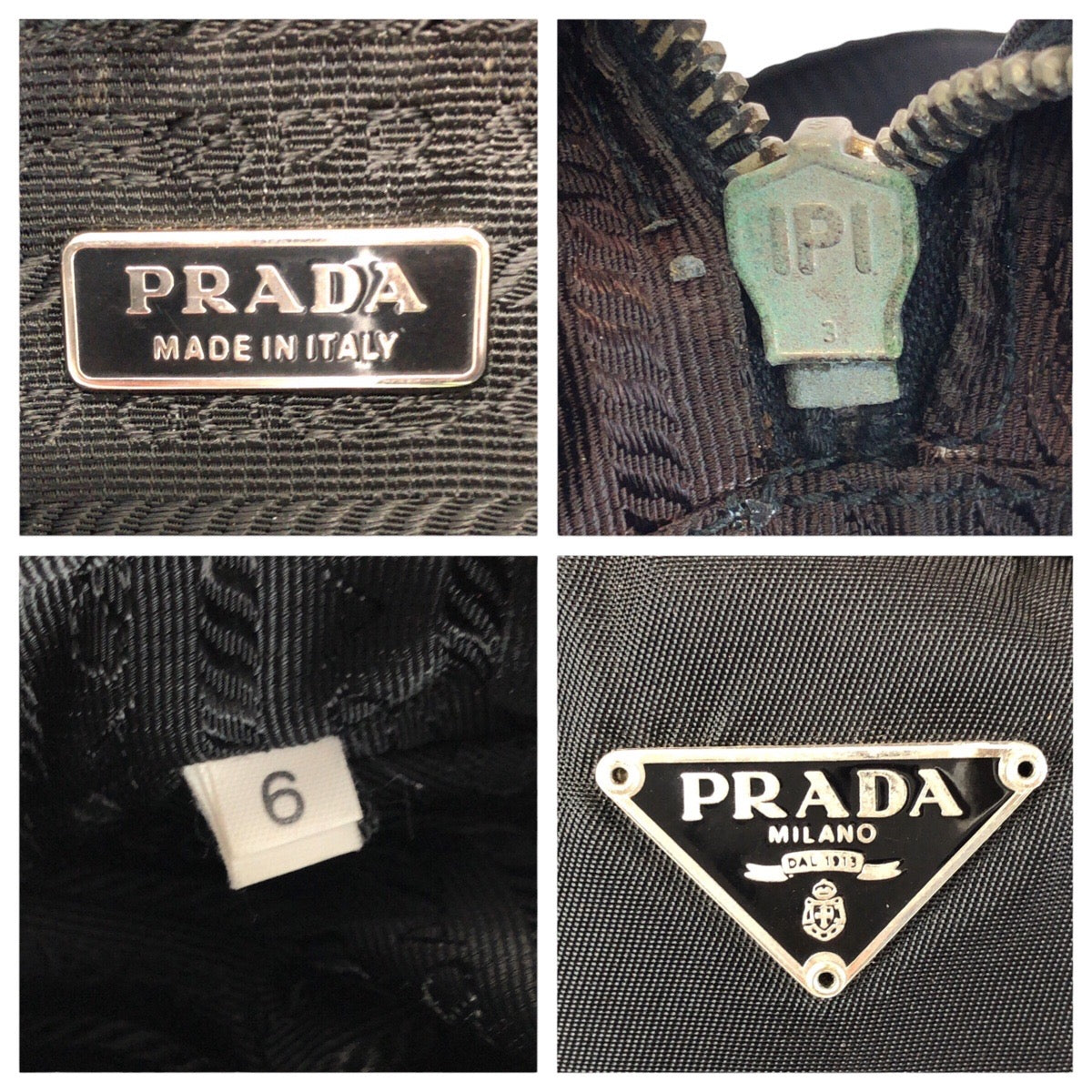 26280
PRADA プラダ テスート 三角ロゴプレート ブラック 黒 シルバー金具 ナイロン / レザー カメラバッグ ショルダーバッグ メッセンジャーバッグ メンズ ABP28