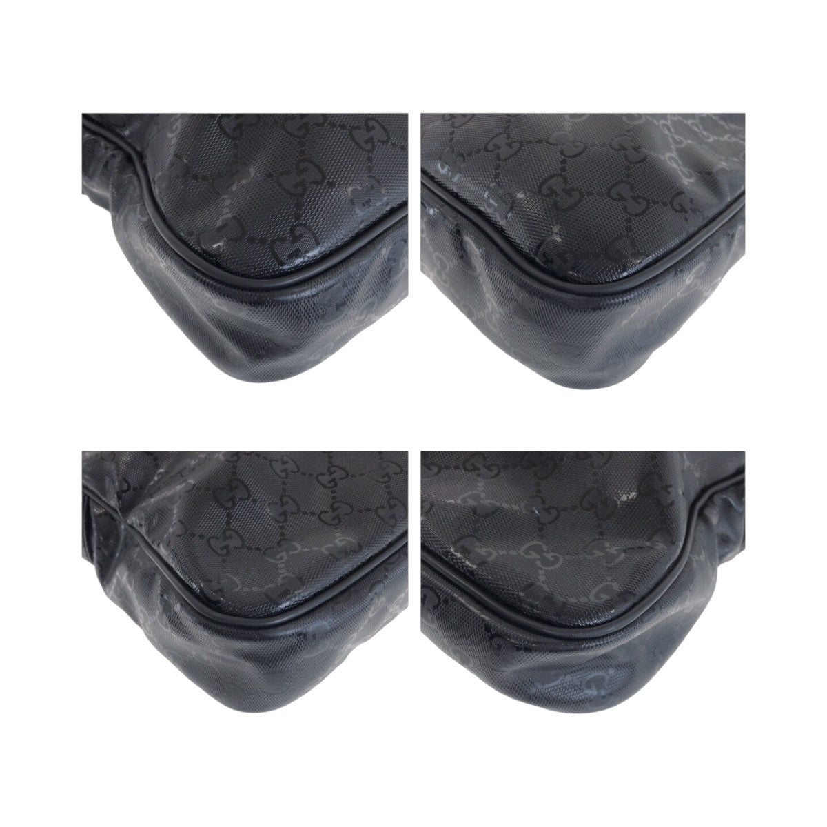 26281
GUCCI グッチ インプリメ ブラック 黒 シルバー金具 PVC 208463 ビジネスバッグ ブリーフケース トートバッグ メンズ AB42