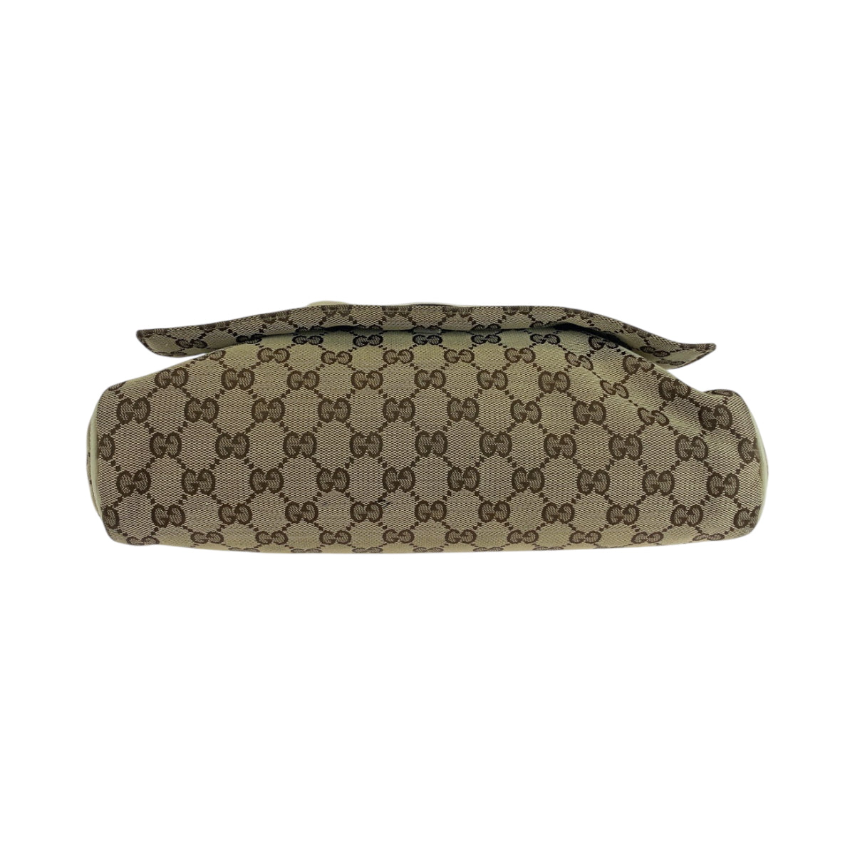 26286
GUCCI グッチ ベージュ アイボリー シルバー金具 GGキャンバス 146236 斜め掛け ショルダーバッグ メッセンジャーバッグ メンズ ABP40