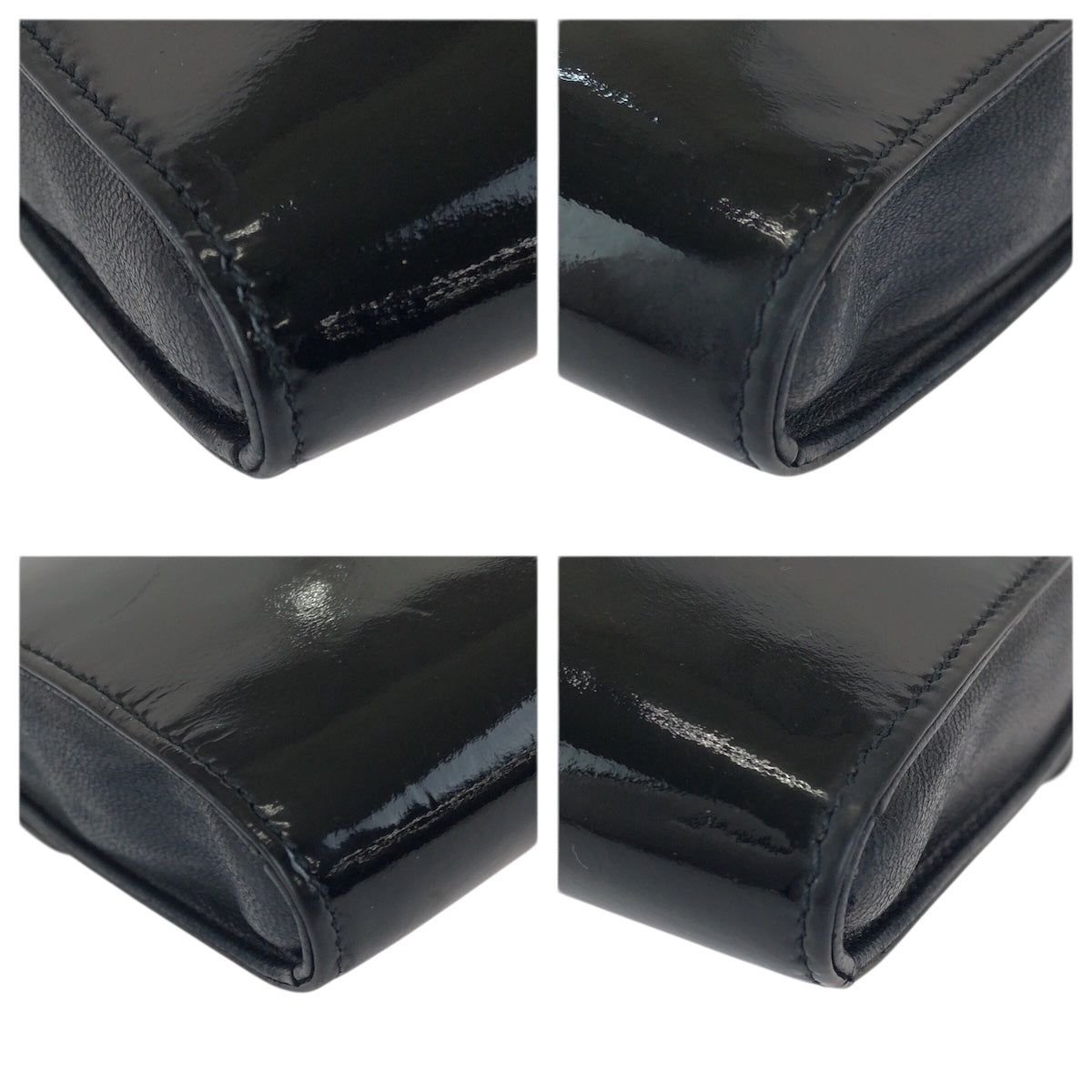 26296
CHANEL シャネル ヴィンテージ ココマーク ブラック 黒 ゴールド金具 エナメル 小物入れ IQOSケース シガレットケース レディース ABP24