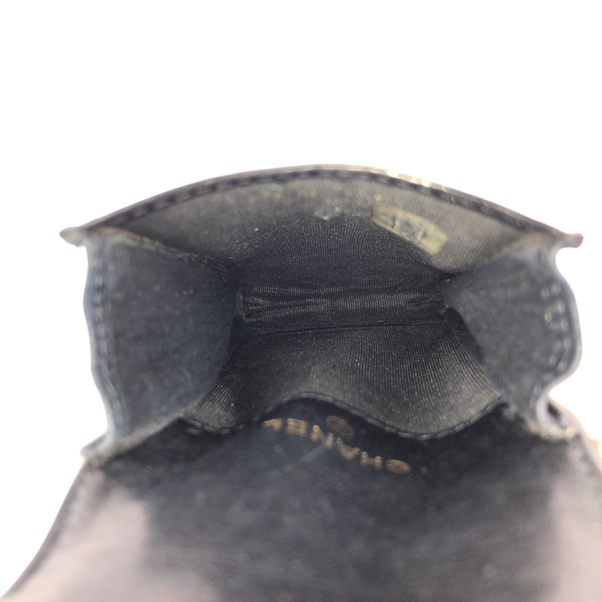 26296
CHANEL シャネル ヴィンテージ ココマーク ブラック 黒 ゴールド金具 エナメル 小物入れ IQOSケース シガレットケース レディース ABP24