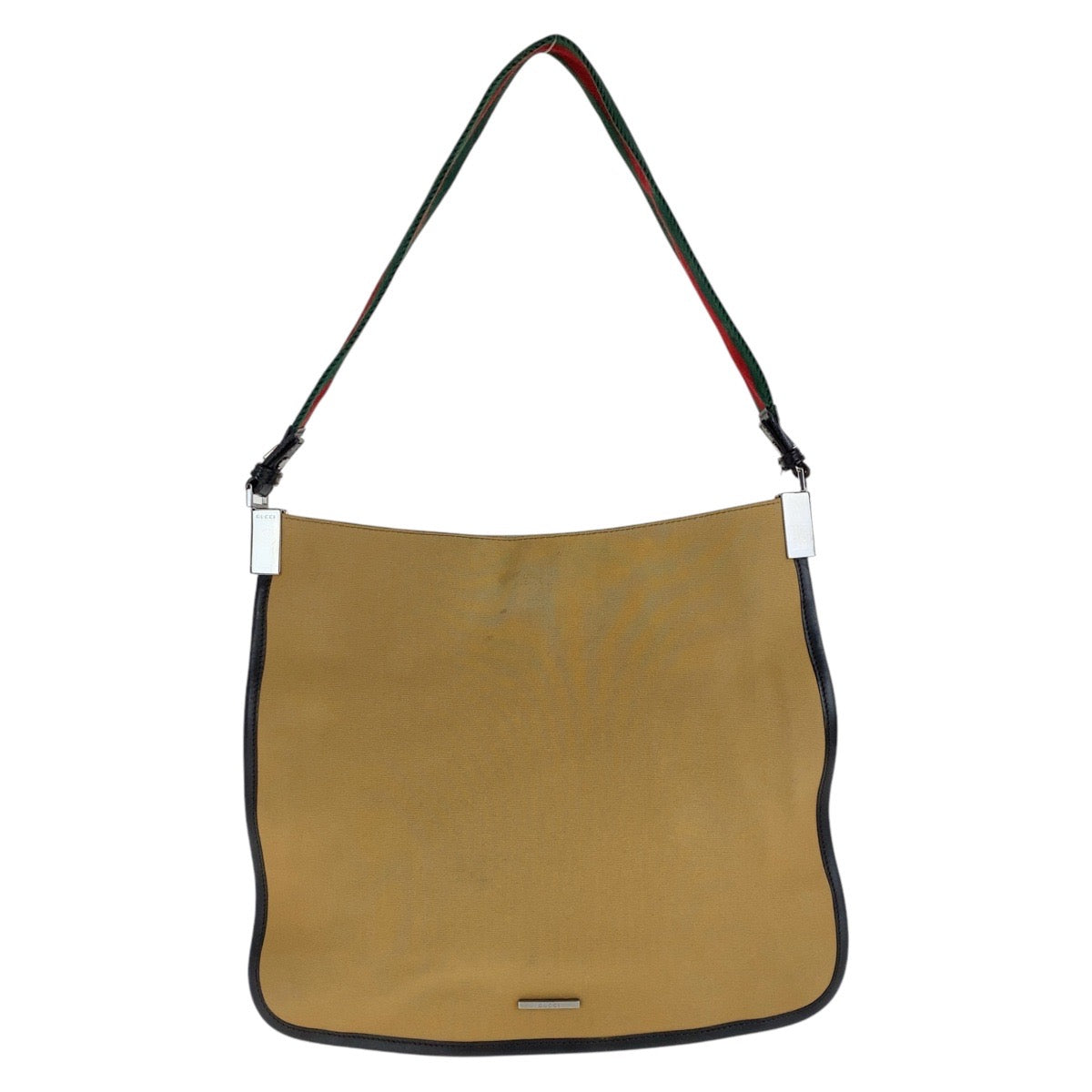 26297
GUCCI グッチ シェリーライン ベージュ キャメル キャンバス 001 4321 ホーボー ショルダーバッグ ハンドバッグ レディース ABP28