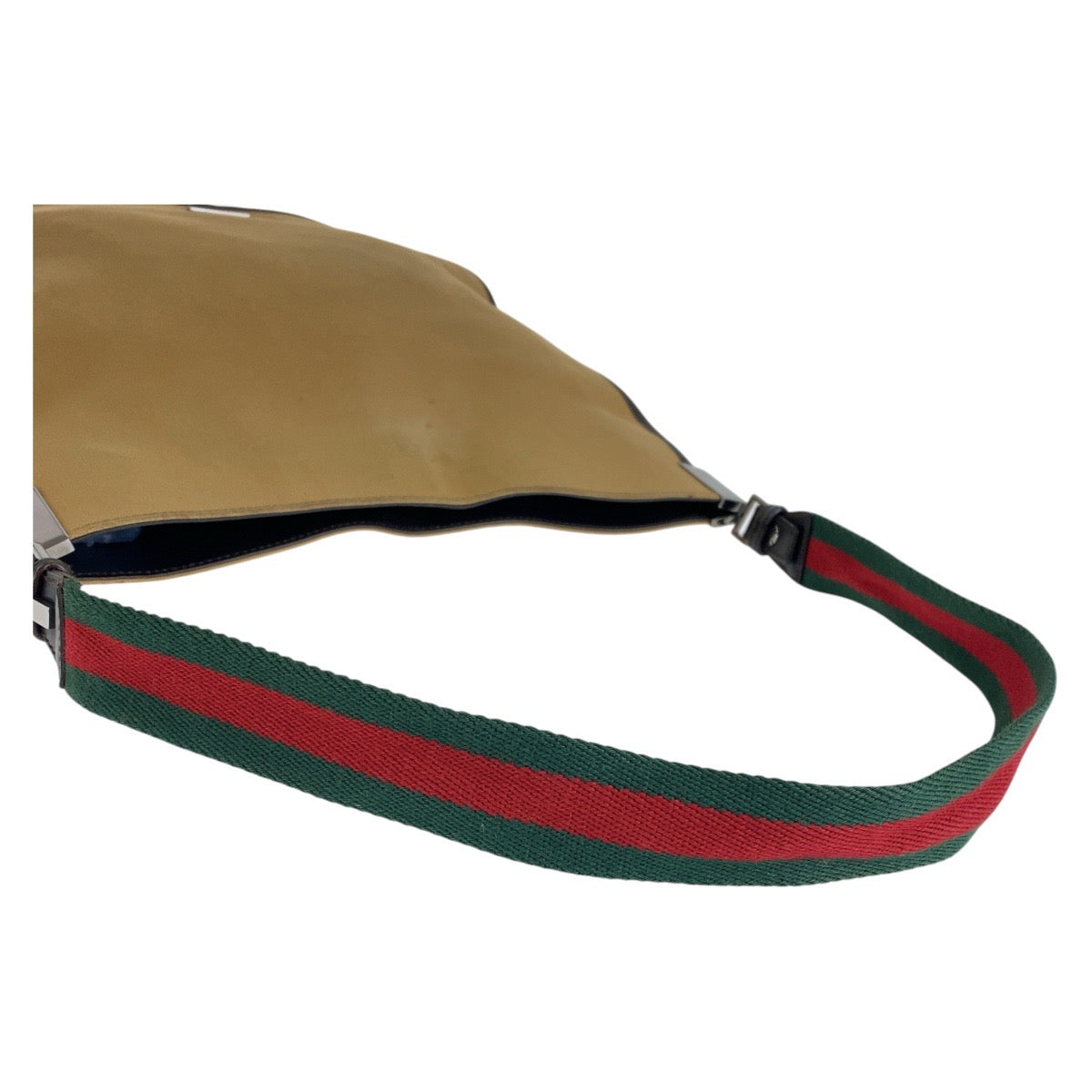 26297
GUCCI グッチ シェリーライン ベージュ キャメル キャンバス 001 4321 ホーボー ショルダーバッグ ハンドバッグ レディース ABP28