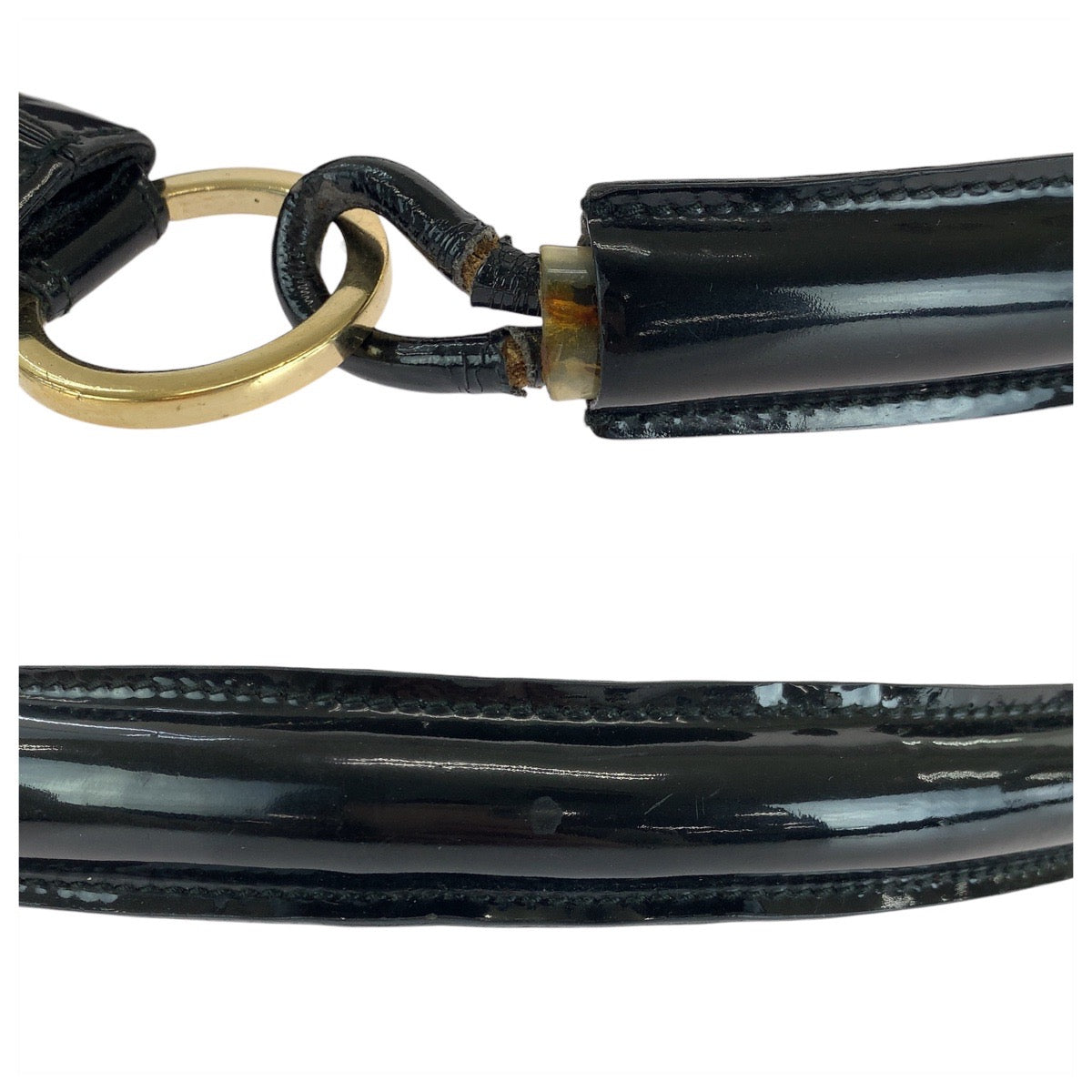 26304
GUCCI グッチ ブラック 黒 ゴールド金具 GGキャンバス / レザー 001 4157 ホーボー ショルダーバッグ ハンドバッグ レディース AB33