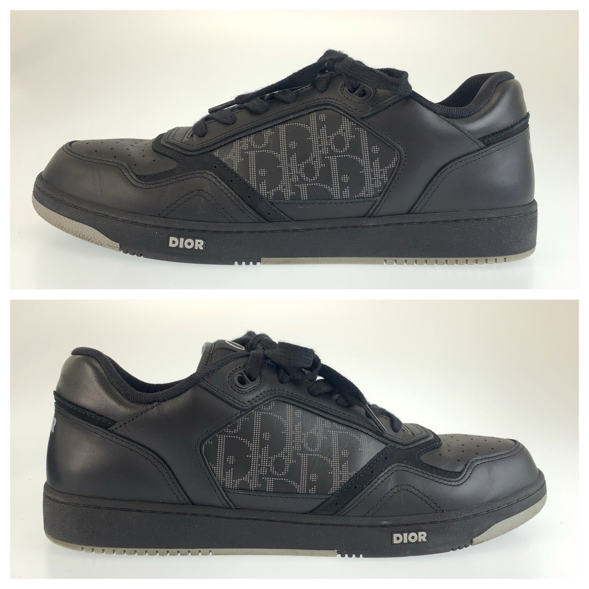 26310
Dior ディオール オブリーク B27 サイズ46 30cm ブラック 黒 レザー 3SN272ZPR スニーカー ローカット レースアップ メンズ ABP56