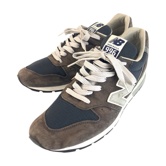 26311
NEW BALANCE ニューバランス 996 サイズ11 ネイビー グレー スウェード / ラバー M996NAV スニーカー ローカット レースアップ メンズ B5