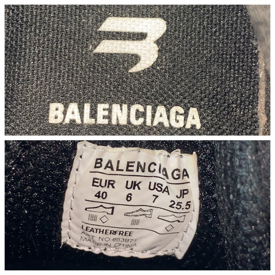 26313
BALENCIAGA バレンシアガ エクスパンダー サイズ25.5 ブラック 黒 ポリウレタン / ポリエステル / ナイロン 653871 スニーカー ローカット サスペンション メンズ ABP56