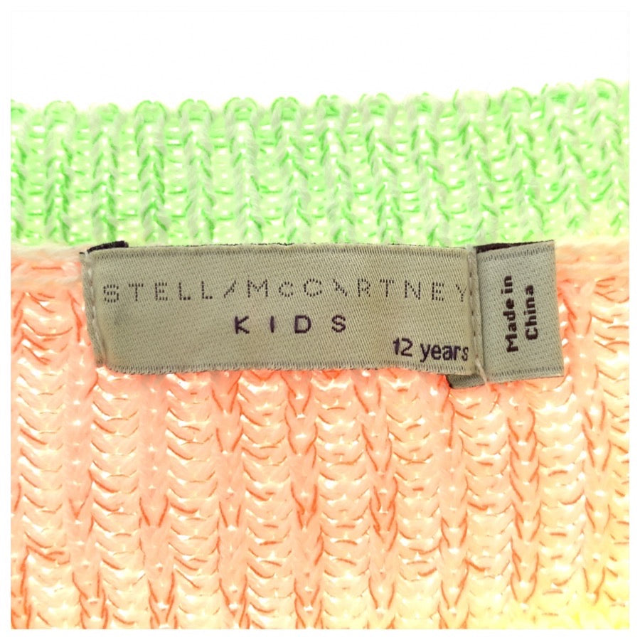 26320
Stella McCartney ステラマッカートニー KIDS サイズ12years イエロー グリーン ピンク コットン / ポリエステル セーター リブニットセーター キッズ A7