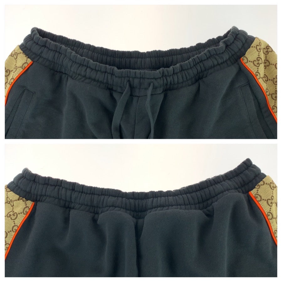 26322
GUCCI グッチ GGインサート サイズL ブラック ダークグレー コットン 770795 ショートパンツ ハーフパンツ メンズ A30