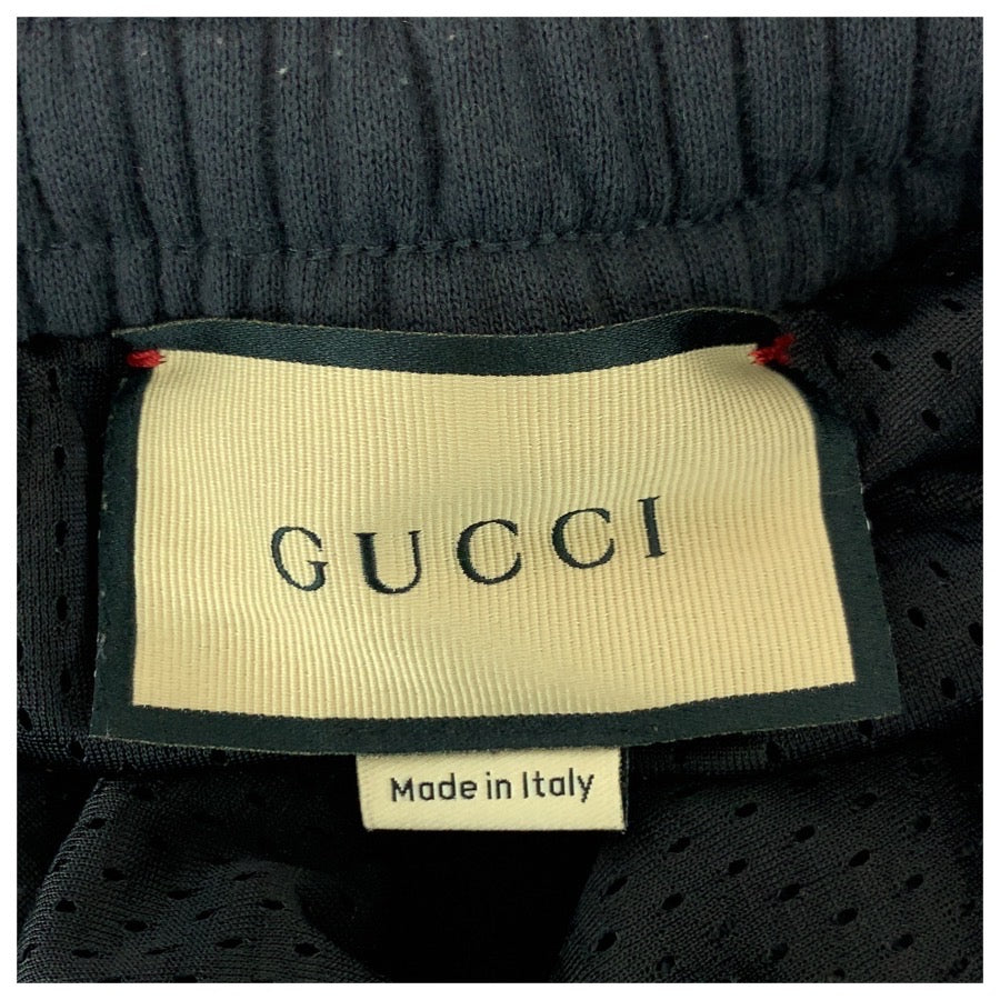 26322
GUCCI グッチ GGインサート サイズL ブラック ダークグレー コットン 770795 ショートパンツ ハーフパンツ メンズ A30
