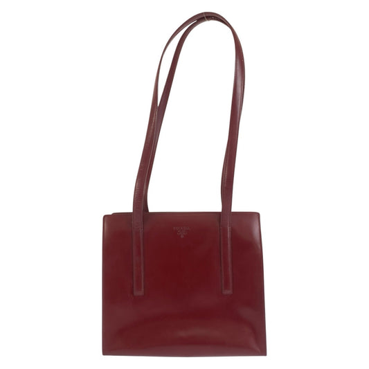 26327
PRADA プラダ レッド パテントレザー トートバッグ ショルダーバッグ レディース AB48