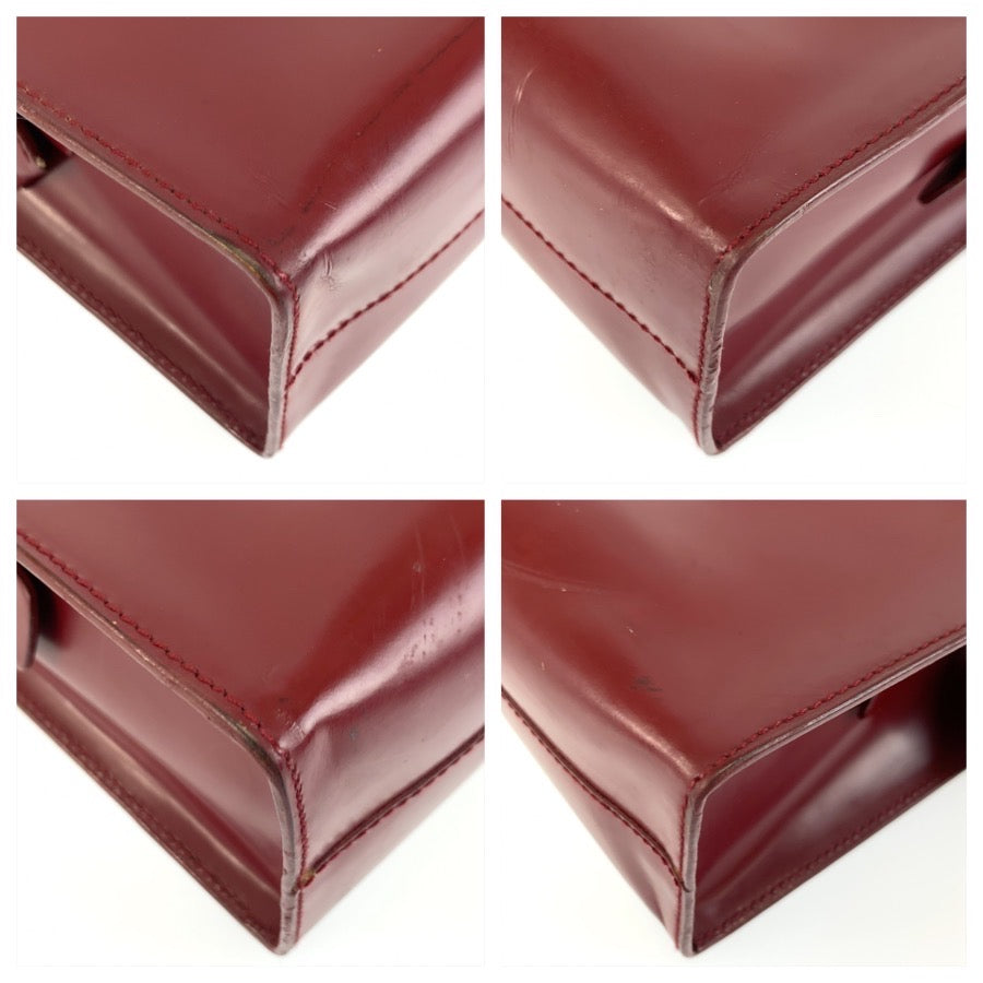 26327
PRADA プラダ レッド パテントレザー トートバッグ ショルダーバッグ レディース AB48